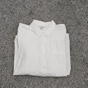 NWOT: Women's Nine West Oversized Long Sleeve Shirt - Large